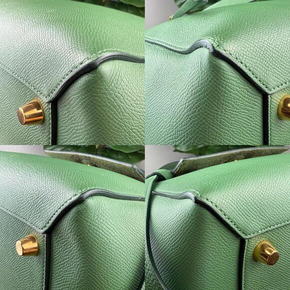 💎✨Authentic Celine Grained Calfskin Nano Belt Bag Pop Green - Picture 6 of 8
